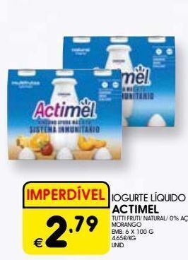 Meu Super Iogurte actimel promoção
