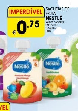 Meu Super Polpa de frutas nestlé promoção