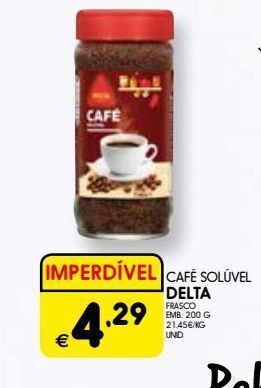 Meu Super Café solúvel delta promoção