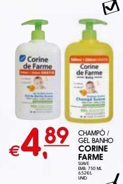 Meu Super Shampoo corine de farme promoção