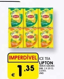 Meu Super Chá gelado lipton promoção