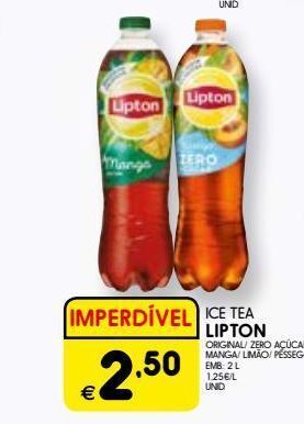 Meu Super Chá gelado lipton promoção