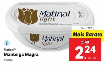 Lidl Manteiga matinal promoção