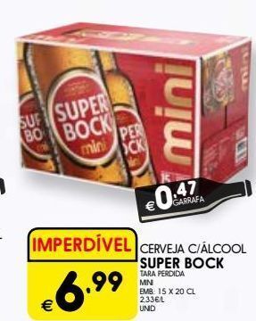 Meu Super Cerveja super bock promoção