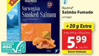 Lidl Salmão fumado promoção