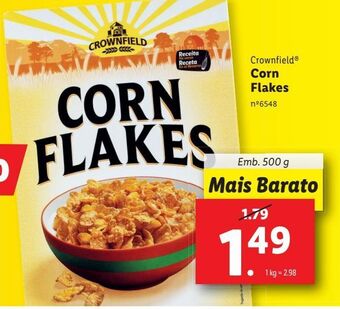 Lidl Cereal de milho promoção