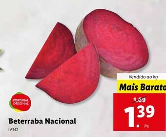 Lidl Beterraba promoção