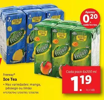 Lidl Chá promoção