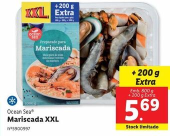 Lidl Marisco ocean sea promoção