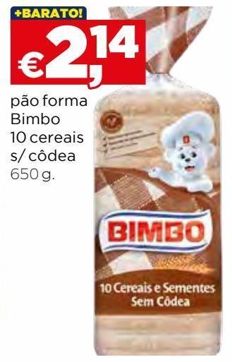 Bolama Pão bimbo promoção