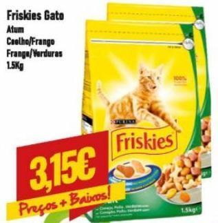 Belita Ração para gatos friskies promoção