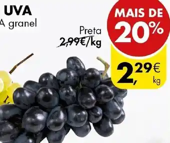 Pingo Doce Uva Preta promoção