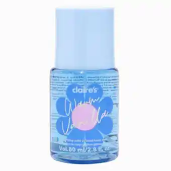 Warm vanilla body spray