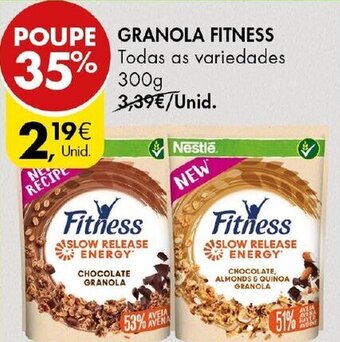 Pingo Doce Granola Fitness 300g promoção