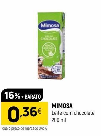Coviran Achocolatado mimosa promoção