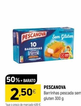 Coviran Palitos de peixe pescanova promoção
