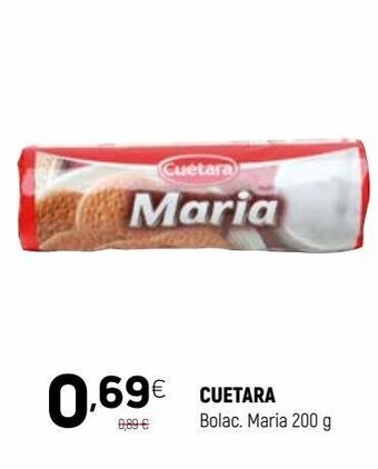 Coviran Biscoitos cuétara promoção