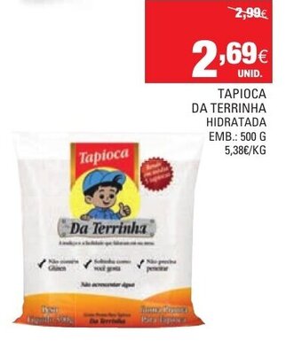 Continente Tapioca da Terrinha Hidratada 500g promoção
