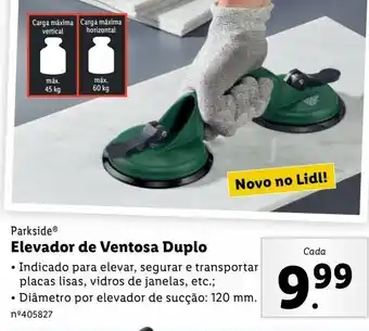 Lidl Ventosa por sucção parkside promoção