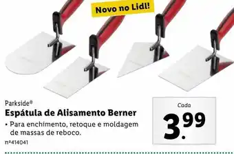 Lidl Espátula de aço parkside promoção