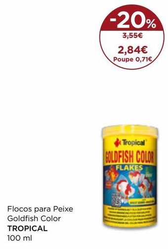 El Corte Inglés Comida para peixes promoção