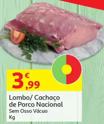 Lombo/ Cachaço de Porco Nacional