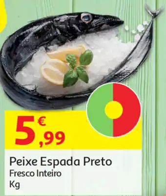 Auchan Peixe Espada Preto Inteiro Fresco promoção