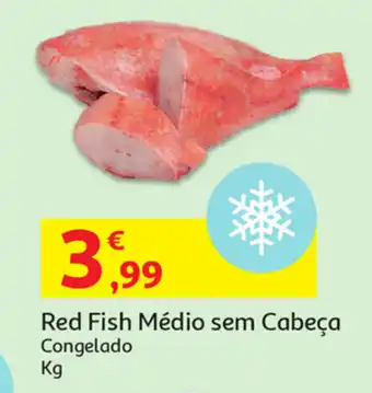 Auchan Red Fish Médio sem Cabeça Congelado promoção