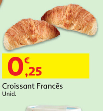 Auchan Croissant Francês promoção