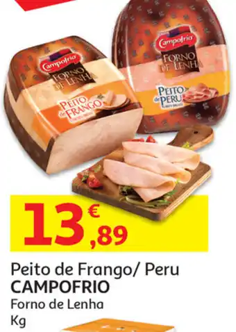 Auchan Peito de Frango/ Peru Compofrio promoção