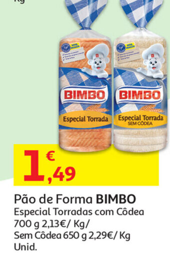 Pão de Forma Bimbo 700g