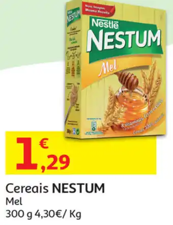 Auchan Cereais Nestum Mel 300g promoção