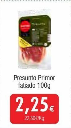 Froiz Presunto primor promoção