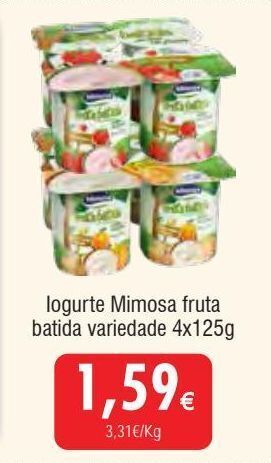 Froiz Iogurte mimosa promoção