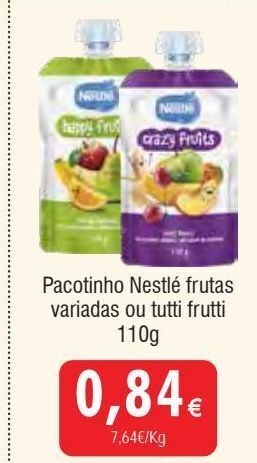 Polpa de frutas nestlé