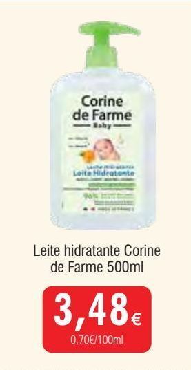 Froiz Leite hidratante corine de farme promoção
