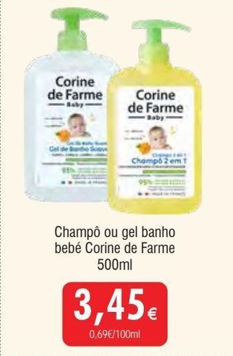 Froiz Shampoo corine de farme promoção