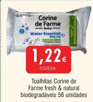 Froiz Toalhas umedecidas corine de farme promoção