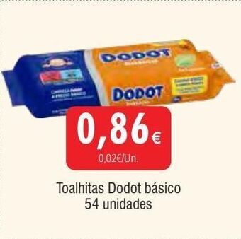 Froiz Toalhas umedecidas dodot promoção