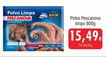 Froiz Polvo pescanova promoção