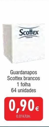 Guardanapos de papel scottex
