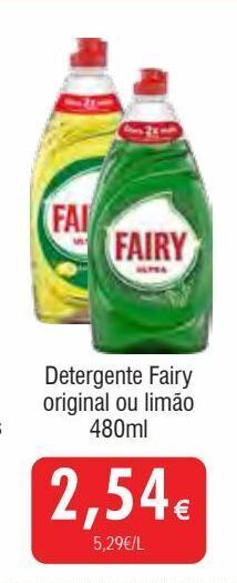 Detergente lavalouça fairy