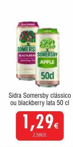 Froiz Sidra somersby promoção
