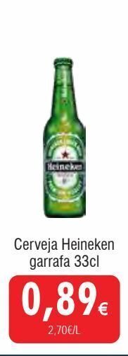 Cerveja heineken