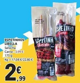 E.Leclerc Espeto de carne promoção