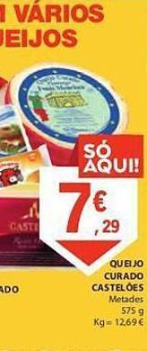 Queijo curado castelões