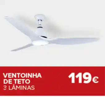 Brico Depôt Ventoinha de Teto 3 Lâminas promoção