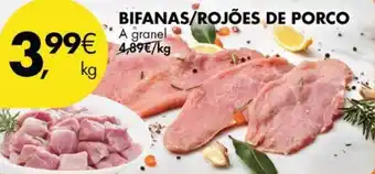 Pingo Doce Bifanas/ Rojos de Porco promoção