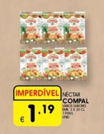 Meu Super Néctar Compal promoção