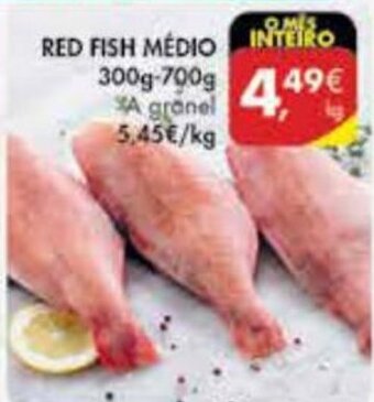 Pingo Doce Red Fish Médio 300g-700g promoção
